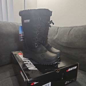 Baffin Emma Jr. Snow Boots - Kids - Black - Size 4